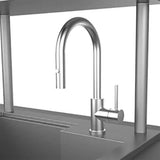 Hestan AGOF outdoor-grade pull-out spray faucet