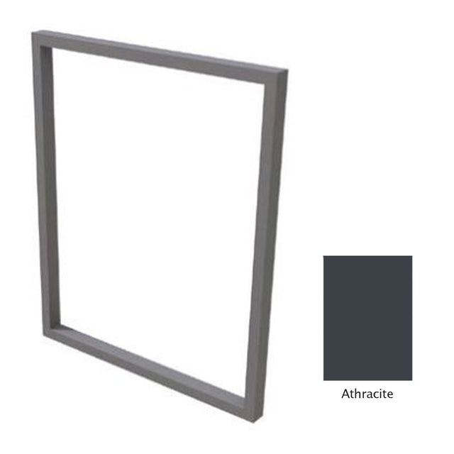Canyon Series 24"w by 29"h Trim Kit In Anthracite - CAN-TRK-24x29-Anthracite