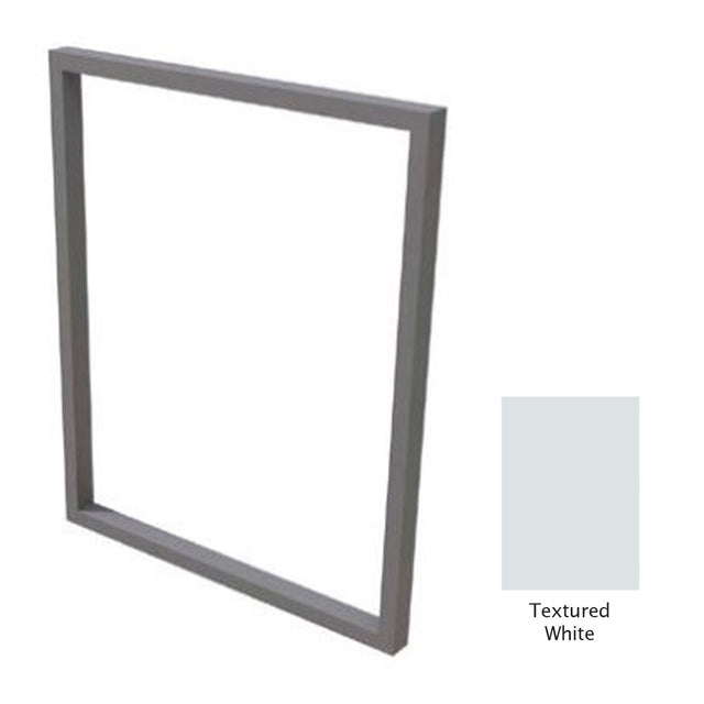 Canyon Series 32"w by 18"h Trim Kit In Textured White - CAN-TRK-32x18-TexturedWhite