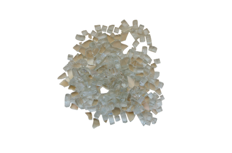 Amantii 1/4-Inch Clear Reflective Fire Glass Media 5 lb | AMSF-GLASS-01