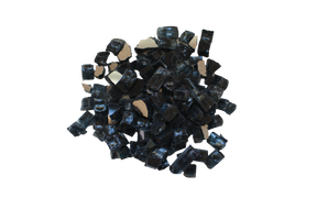 Amantii 1/2-Inch Charcoal Reflective Fire Glass Media 5 lb | AMSF-GLASS-03