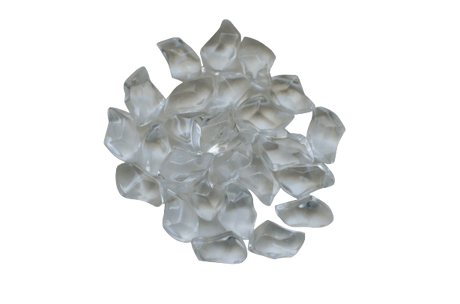 Amantii 1-Inch Clear Gem Fire Glass Media 5 lb | AMSF-GLASS-06