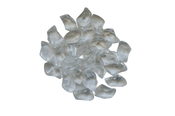 Amantii 1-Inch Clear Gem Fire Glass Media 5 lb | AMSF-GLASS-06