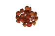 Amantii Orange Small Beads Fire Glass Media 5 lb | AMSF-GLASS-10
