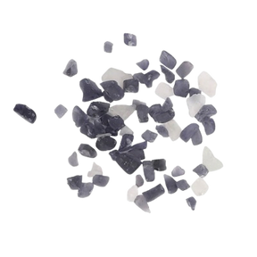 Amantii Smokey Grey & White Fire Glass Media 5 lb | AMSF-GLASS-14