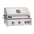 American Outdoor Grill AOG30LP 30-Inch L-Series Built-In Propane Grill - front angle, hood closed