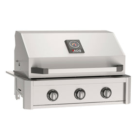 American Outdoor Grill AOG30TP 30-Inch T-Series Built-In Propane Grill - front angle, hood closed