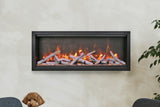 Amantii Symmetry Xtra Tall Bespoke 60 inch electric fireplace