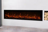 Amantii Symmetry Xtra Tall Bespoke 74 inch electric fireplace