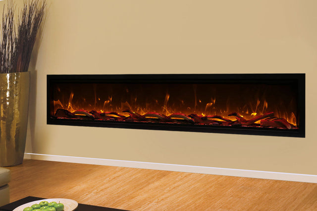 Amantii Symmetry Xtra Tall Bespoke 88 inch electric fireplace