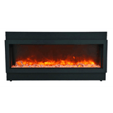 Amantii 50-inch Panorama Deep Extra Tall Lumina flame detail