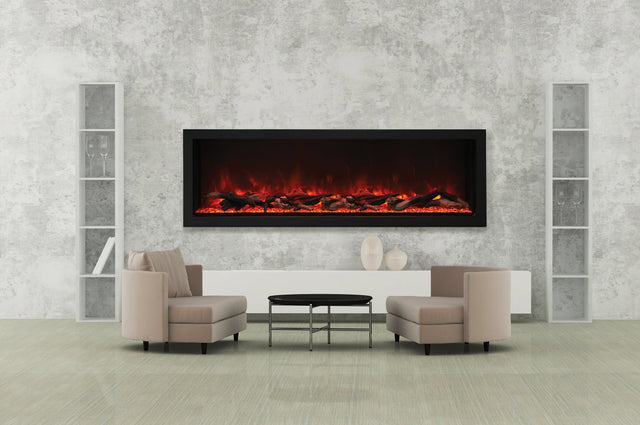 Amantii Panorama Deep XT 72 installed in a room