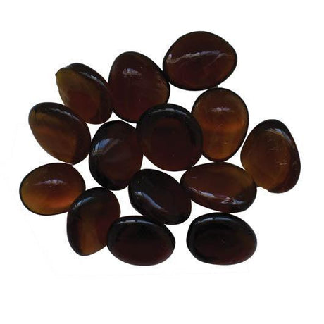 Amantii Sable Large Beads Fire Glass Media 5 lb | AMSF-GLASS-13