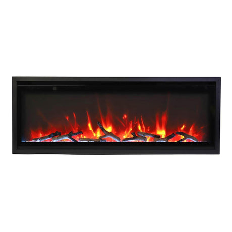 Amantii Symmetry Xtra Slim 65 wall mount electric fireplace