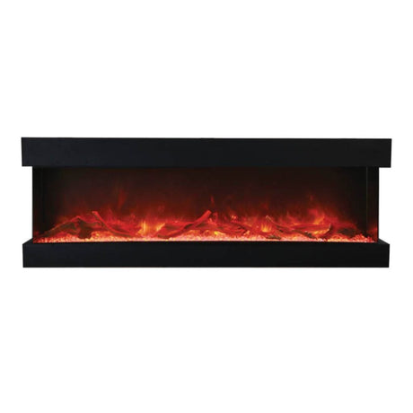 Amantii Tru-View XL Deep Lumina 72" 3-Sided Electric Fireplace