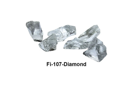 Amantii Diamond Media Kit 6 Glass Nuggets | Fi-107-Diamond