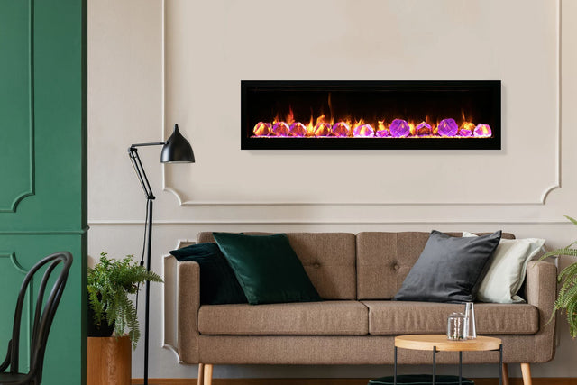 Amantii Symmetry Lumina 60 inch electric fireplace