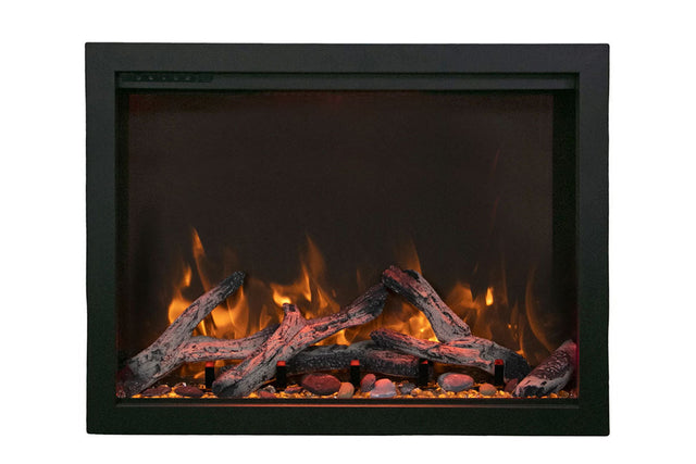 Traditional Bespoke 48 with rustic log media
