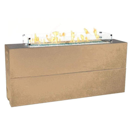 American Fyre Designs Milan Tall Linear Fire Table