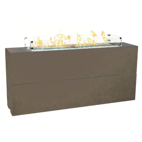 American Fyre Designs Milan Tall Linear Fire Table