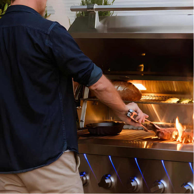 American Made Grills Encore 36 Inch Hybrid Built In Grill