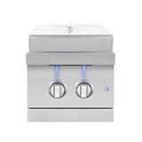American Made Grills Encore Double Side Burner - ENCSB2