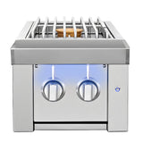 American Made Grills Encore Double Side Burner - ENCSB2