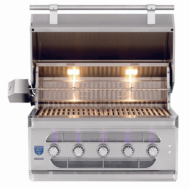 American Made Grills Muscle 36 Inch Hybrid Built In Grill