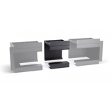 Aquafire Box 20 inch expansion panel for modular firebox enclosure