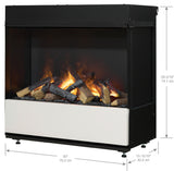 Dimplex 3STEP Optimyst Aura 30in Vapor Fireplace