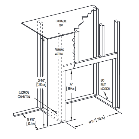 Napoleon Ascent 42 dimensions diagram