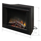 Dimplex BF45DXP BF Deluxe 45" Built-In Electric Firebox