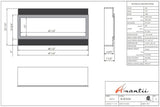 Amantii Panorama Slim 50 specification chart