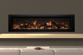 Amantii Panorama Deep 60 built-in electric fireplace close view
