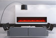 Amantii Panorama Slim 88 built-in linear electric fireplace
