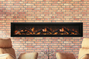 Amantii Panorama Deep wide format with oak logs