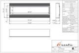 Amantii Panorama Slim 72 specification chart