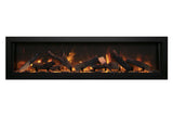 Amantii Panorama Deep 60 with yellow and orange flame