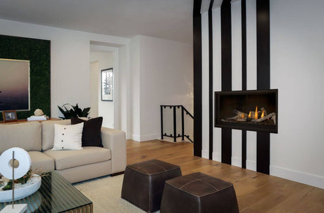 Napoleon Ascent Linear Premium 42 gas fireplace lifestyle