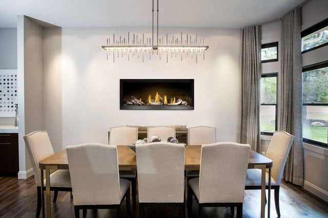 Napoleon Ascent Linear Premium 46 gas fireplace lifestyle