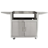 Blaze BLZ-3-CART-SC soft-close stainless grill cart