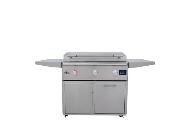 Blaze Premium LTE Pro 40-Inch Freestanding Gas Griddle With Lights