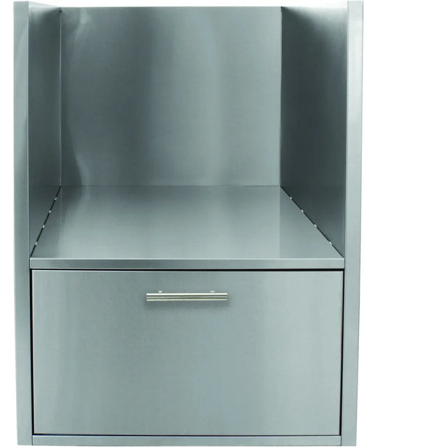 Blaze BLZ-KMDO-SLV-LT built-in 34-inch kamado sleeve with drawer
