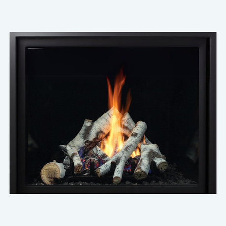 Media Options for Kingsman ZCV39 Direct Vent Gas Fireplace
