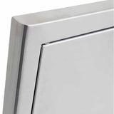 Blaze 25-Inch Stainless Steel Double Access Door - BLZ-AD25-R-SC