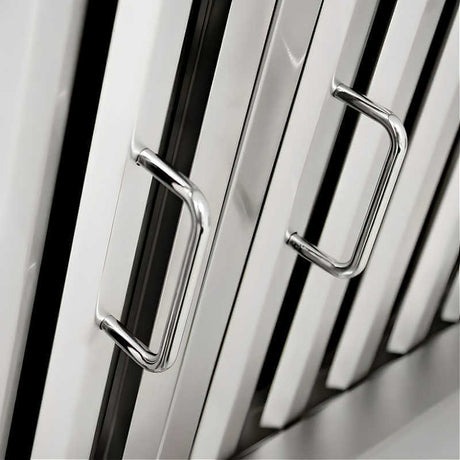 Blaze vent hood baffle filter stainless handles