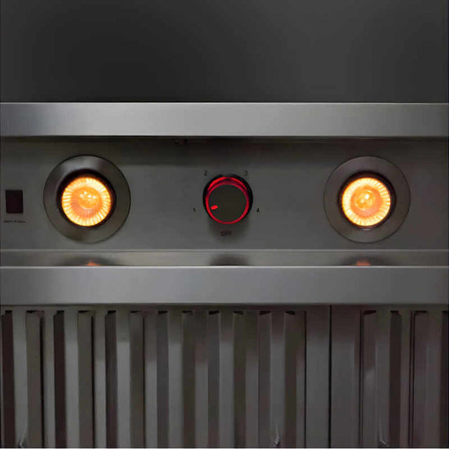 Blaze 42-Inch 2000 CFM Stainless Steel Outdoor Vent Hood - BLZ-42-VHOOD