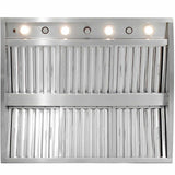 Blaze 42-Inch 2000 CFM Stainless Steel Outdoor Vent Hood - BLZ-42-VHOOD