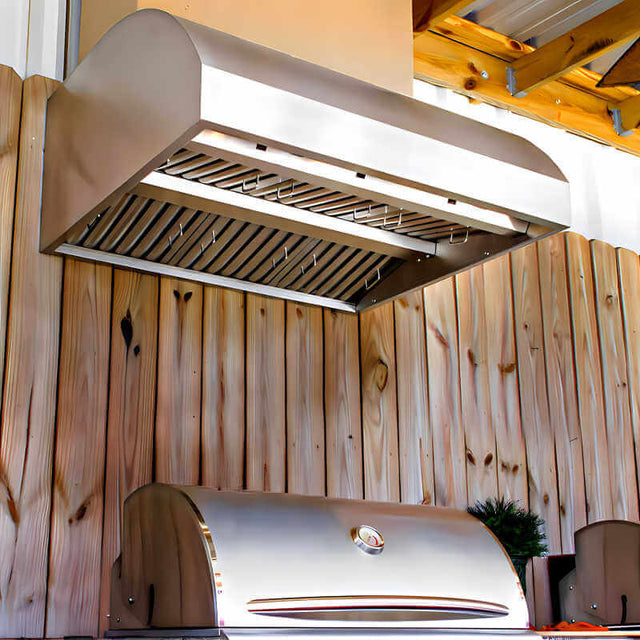 Blaze 42-Inch 2000 CFM Stainless Steel Outdoor Vent Hood - BLZ-42-VHOOD