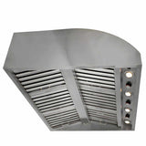 Blaze 42-Inch 2000 CFM Stainless Steel Outdoor Vent Hood - BLZ-42-VHOOD